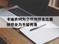 星空体育-卡迪夫城为了巩固排名比赛拼尽全力不留死角