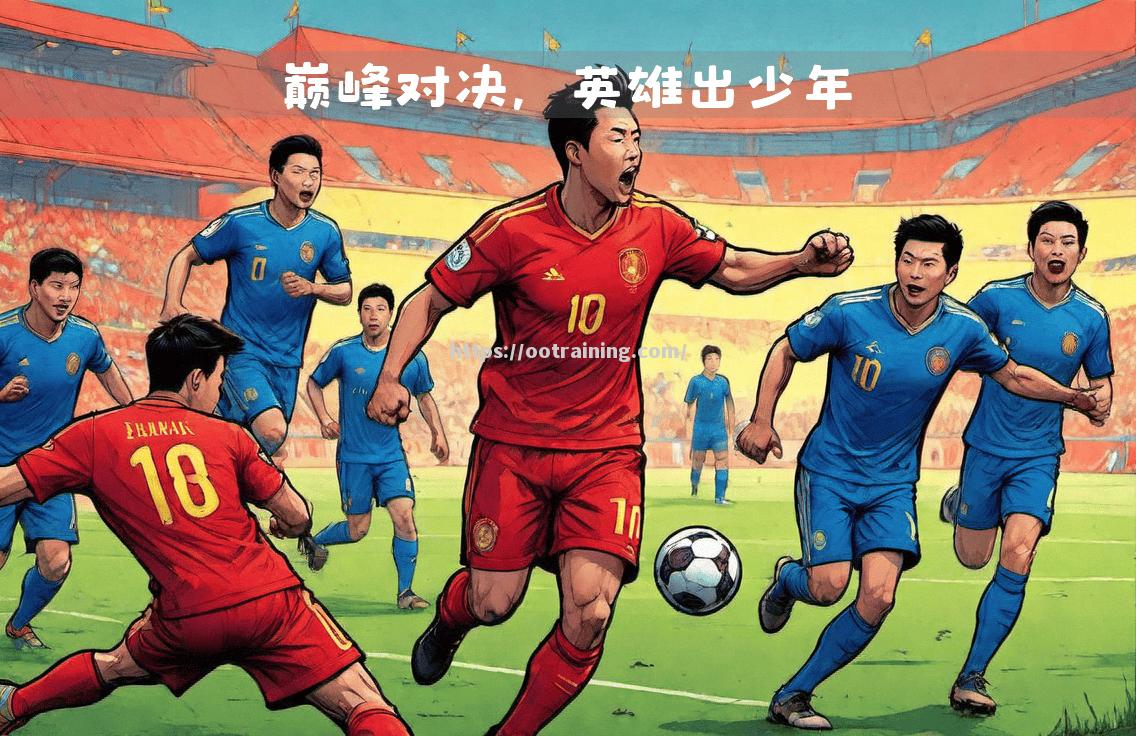 球队在比赛中全力以赴，向胜利迈进